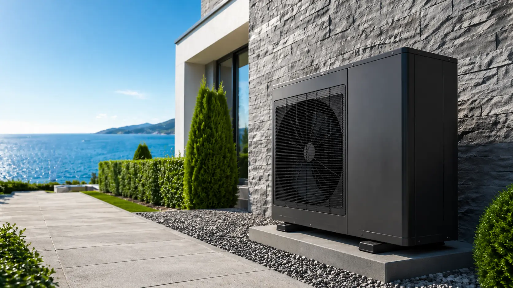 Datça profesyonel ısı pompası dış ünite temizliği ve boyler bakımı